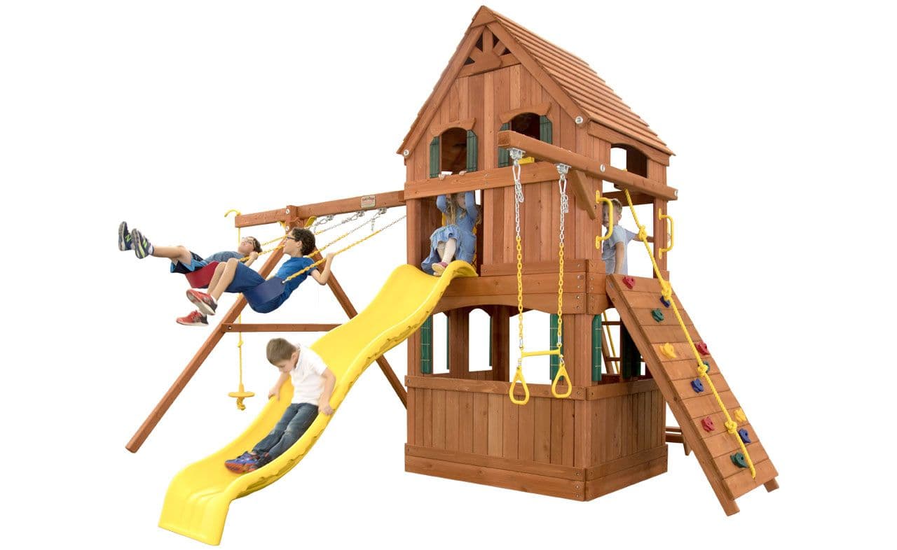 Parrot Island Fort - Fully Enclosed w/ Multi-Color Option